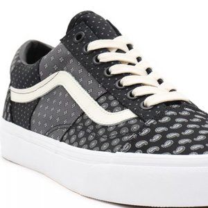 NEW TIE PRINT PATCHWORK OLD SKOOL SHOES